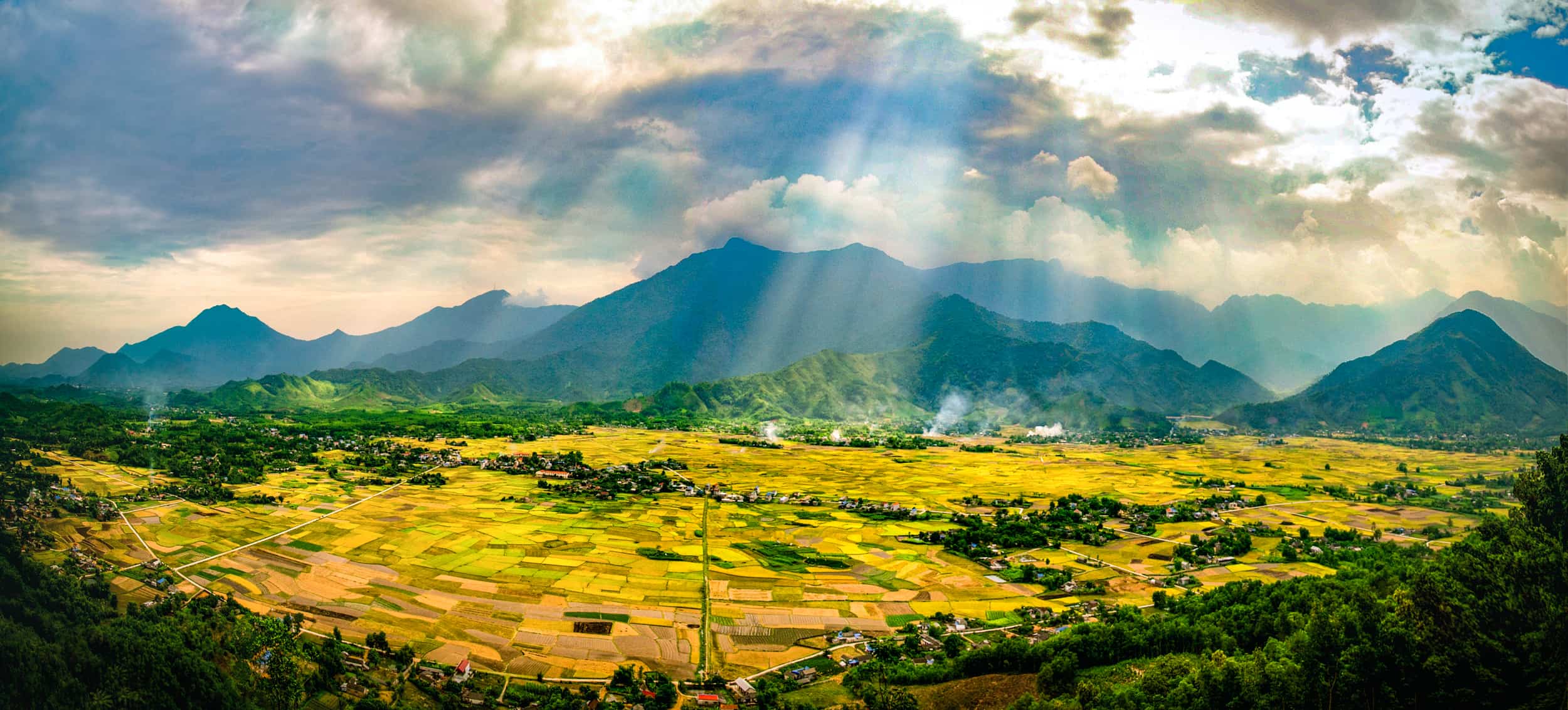 Cánh đồng Cát Nê Đại Từ - Ảnh: Vũ Kim Khoa